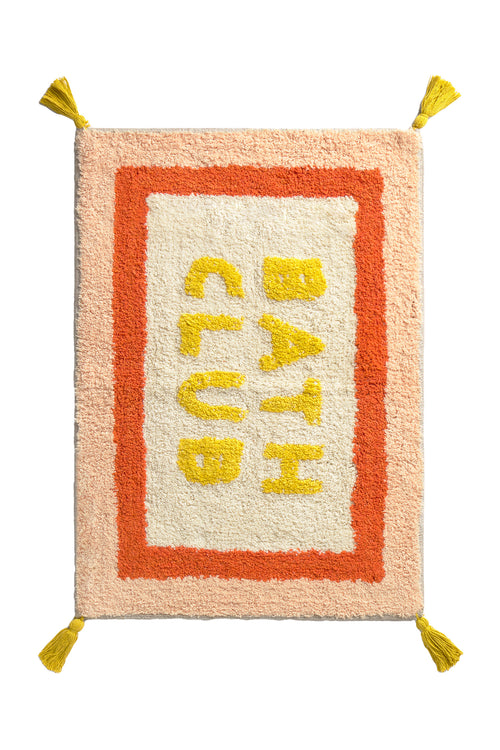 Calma House Badmat Club - Oranje - 50x70