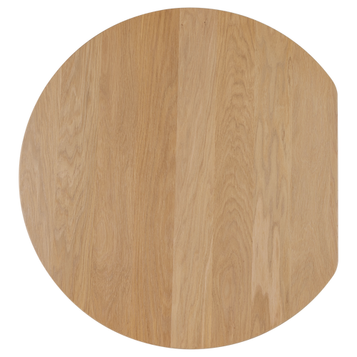 WOOOD bistro tafel eindstuk dl 80x74cm Tablo - Transparant