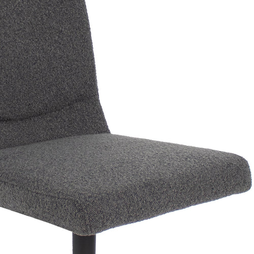 Kick draaistoel Sam Boucle - Donkergrijs - vtwonen shop