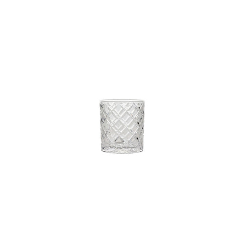 S|P Collection - Glas 35cl damier Peacock - Set van 2