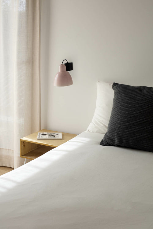 Faro Venice Roze koepel wandlamp