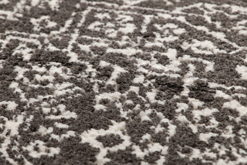 AFK Living vloerkleed Mirza - reliëfeffect - grijs - 120 x 170 cm - vtwonen shop