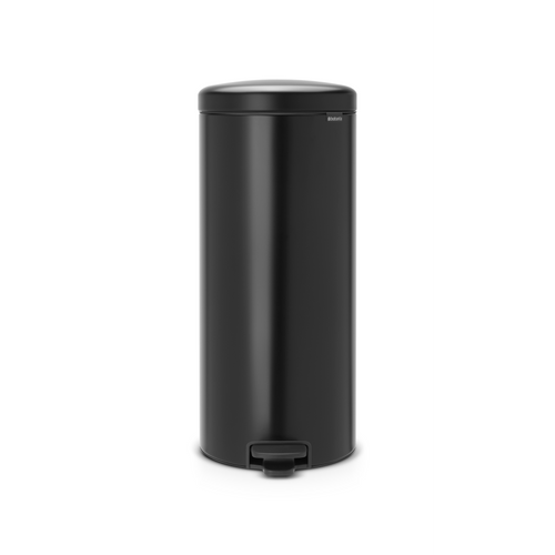 Brabantia NewIcon Pedaalemmer, 30 liter, kunststof binnenemmer - Matt Black