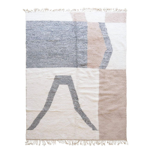 AFK Living vloerkleed Berber - handgemaakt - Wol - 255 x 343 cm