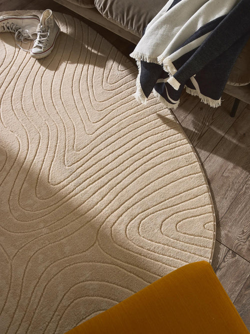 benuta wasbaar vloerkleed Pam - beige - 160x210 cm