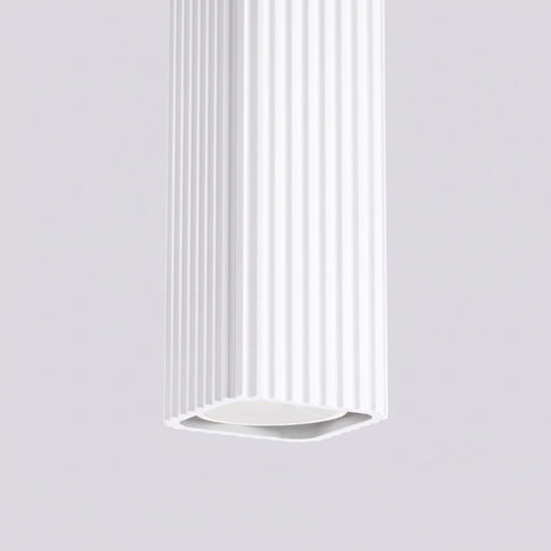 Sollux Lighting Hanglamp RAYO 1 wit - 8x8x118cm
