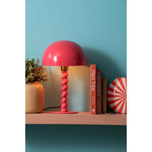 Leitmotiv tafellamp Prisa - roze - Ø25cm - vtwonen shop