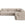Cosmopolitan Design Symmetrische modulaire hoekbank Campi 6-zits, ribfluwelen geld - 255x255x70cm