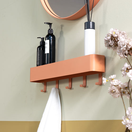 Spinder Design kapstok Dax Play 5 - Clay Terra - 5 haken