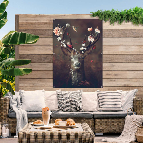 Reinders tuinposter Hert - 140x100cm
