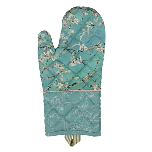 Beddinghouse x Van Gogh Museum kitchen accessoires other Blossom Oven Mitt Set - one size cm - blauw - vtwonen shop