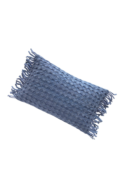Calma House Strandkussen Ola - Blauw - 20x30
