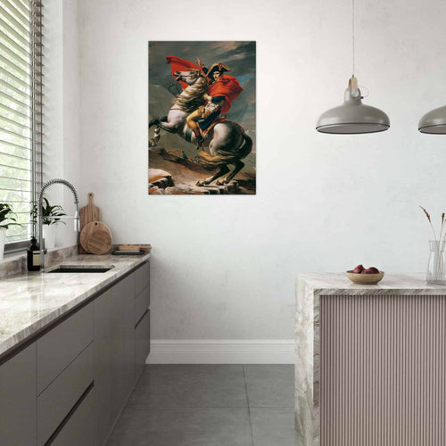 Artfulprints  Jacques Louis David - Napoleon Bonaparte   poster A4 21x29.7 cm - vtwonen shop