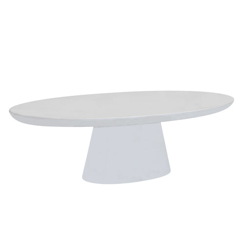 Giga Meubel Salontafel Cleo - Ovaal - Eco Composiet - 130cm - vtwonen shop