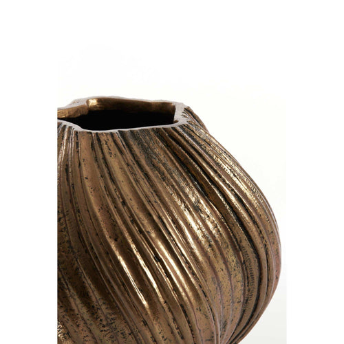 Light & Living vaas Yatung - brons - Ø34cm