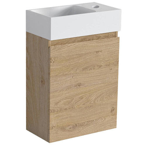 LOMAZOO toiletmeubel Malibu - licht eiken