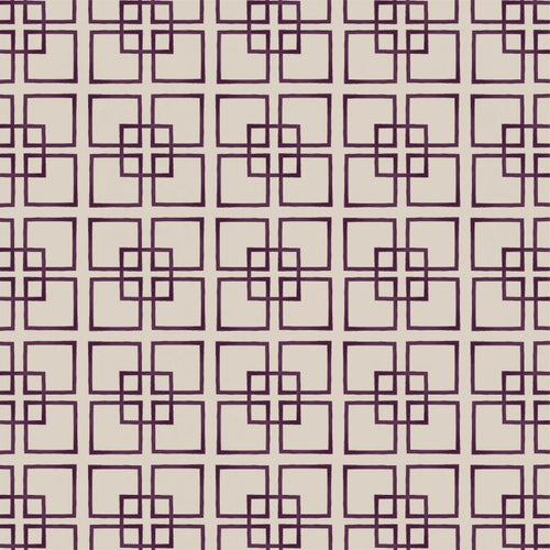 Catchii Behang Golden Square Purple - vtwonen shop