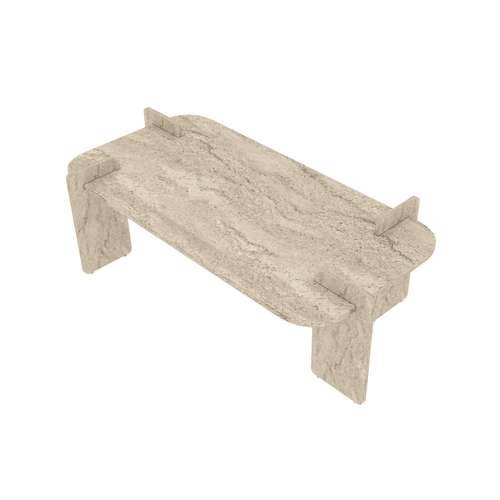 Calicosy - RIVE Salontafel - Naturel - 120x60x35 cm