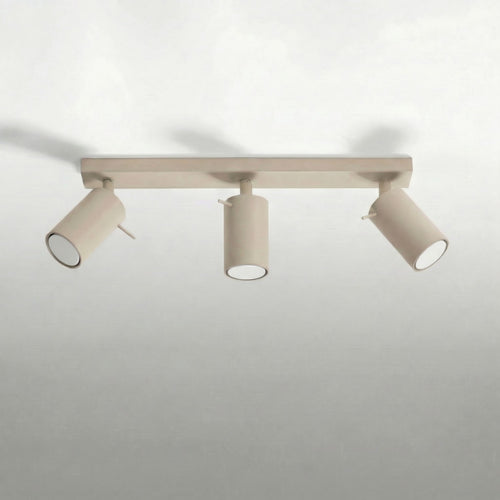 Sollux Lighting Plafondlamp RING 3 taupe - 45x6x16cm