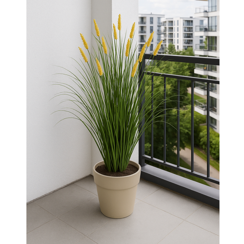 Flourify - Kunstplant - Pennisetum - 95 cm