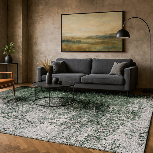 Lola&Moi vloerkleed Christmas Tree - groen - 200x280cm