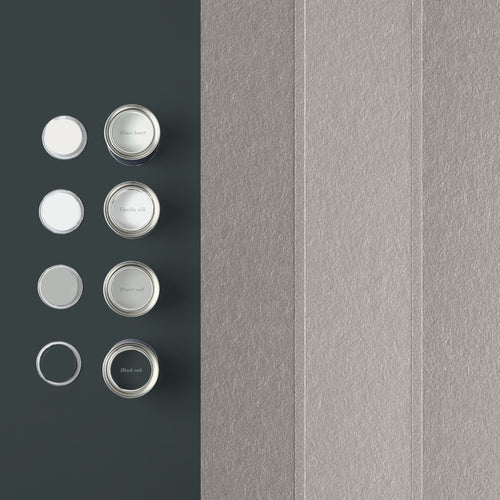 Graham & Brown Vliesbehang - Baroque Bead Stripe Platinum - 10mx52cm - vtwonen shop