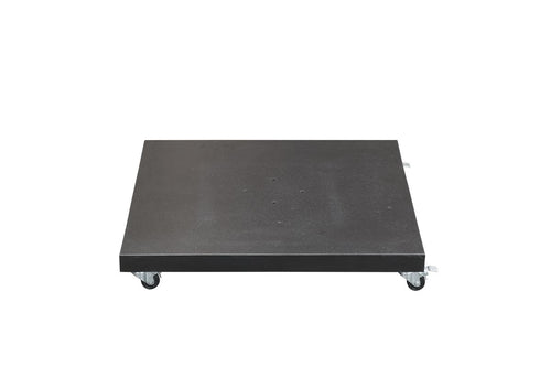 Special Hawaii granieten parasolvoet- 90kg-zwart gepolijst-verrijdbaar - vtwonen shop