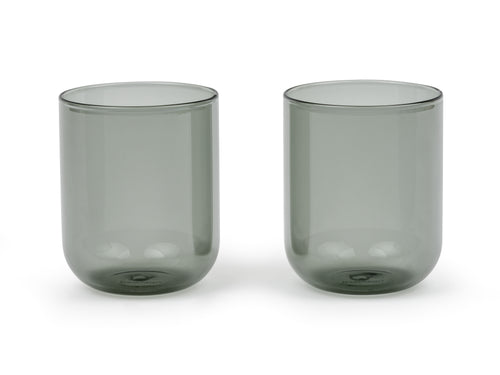 Bredemeijer -Glas Padua - grijs - set van 2