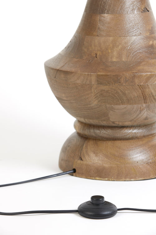 Light & Living vloerlamp NICOLO - Ø30x130cm - bruin