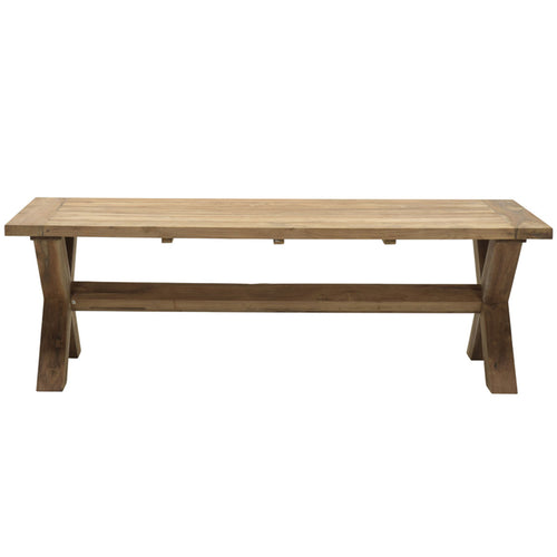 Colombia tafel - 240x100 cm - natural teakhout