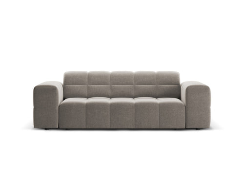 Cosmopolitan Design Bank Chicago 2-zits, chenille grijs - 102x178x78cm