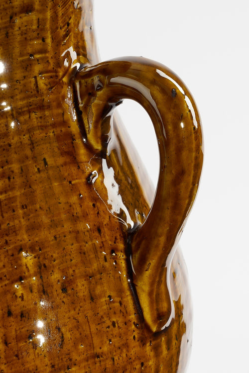 Mica Decorations  Elena Vaas - L29 x B26 x H39 cm - Keramiek - Bruin - vtwonen shop