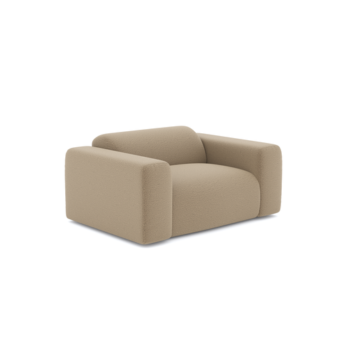 Sia Home - Fauteuils MYRA - Bouclette stof - Mol - 130cm - vtwonen shop