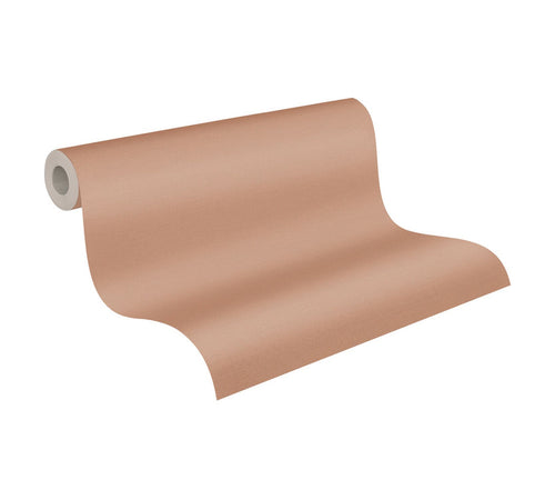 Livingwalls behang effen bruin en beige - 53 cm x 10.05 m - AS-390972