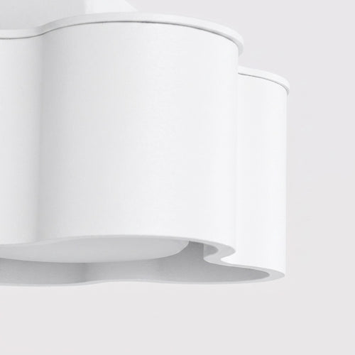 Sollux Lighting Plafondlamp OVIO 2 wit Gx53 - 24,5x12x8cm