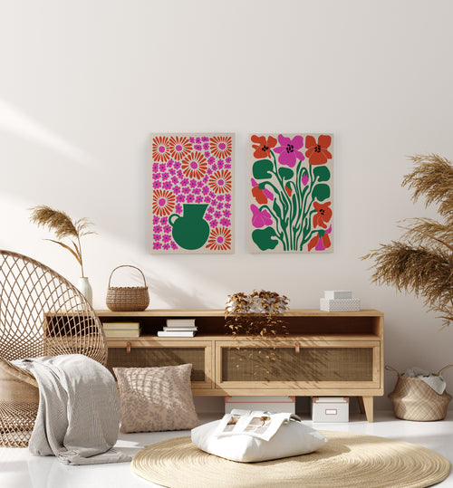 Canvas 60x40 Afdruk Pot