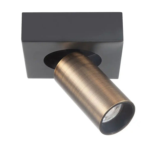 Highlight spot Eliano - 1 lichts - 10  x 12.5   cm - brons - vtwonen shop