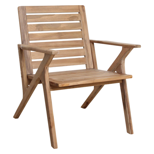 Raw Materials tuinstoel Odin - Teakhout - vtwonen shop