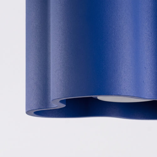 Sollux Lighting Plafondlamp OVIO 1 ultramarijn GU10 - 12x12x10cm