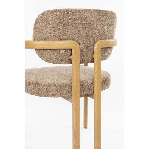 Housecraft Living Simo Eetkamerstoelen Armleuning - Set van 2