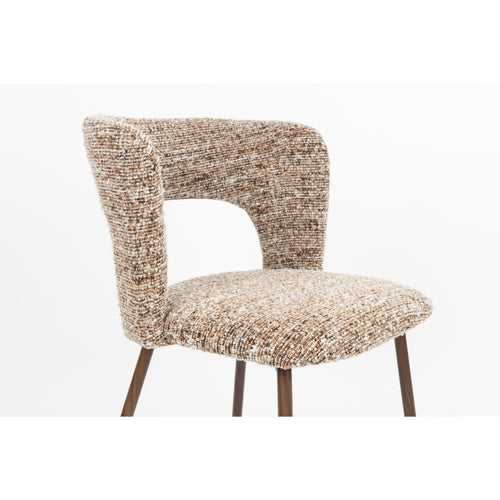 Housecraft Living Chelsea Eetkamerstoelen Bruin - Set van 2