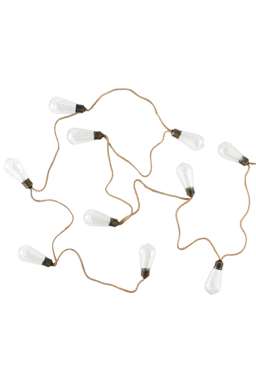 Luca Lighting Party Lichtsnoer aan Touw - L315 cm - Warm Wit - vtwonen shop