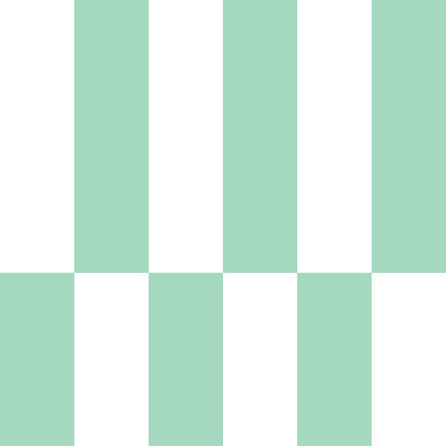 ESTAhome behang streep mintgroen en wit - 50 x 900 cm - 130919 - vtwonen shop