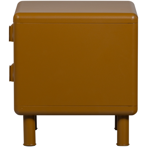 WOOOD Ladekast met 2 lades Rune - Metaal - Zand - 45x42x42 - vtwonen shop