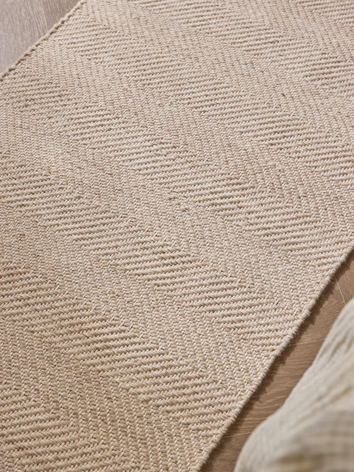 benuta wollen loper Lars - beige - 70x200 cm