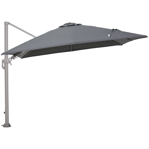 Garden Impressions zweefparasol Hawaii Deluxe antraciet doek – 300x300 cm