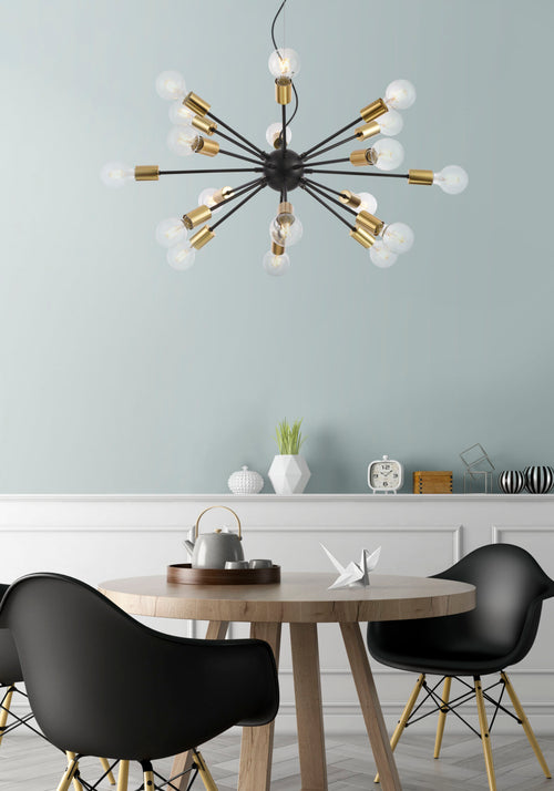 Maytoni - Hanglamp Jackson - Zwart - Ø98 - vtwonen shop