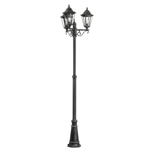 EGLO staande lamp buiten Navedo - e27 - 220 cm - zwart