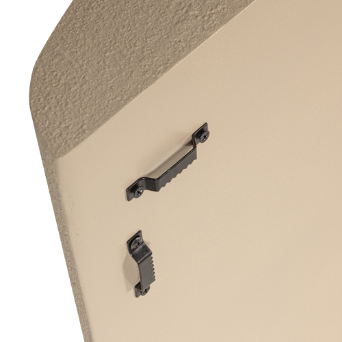 WOOOD wanddeco Tide - Betonlook - Zand - 86x86x11