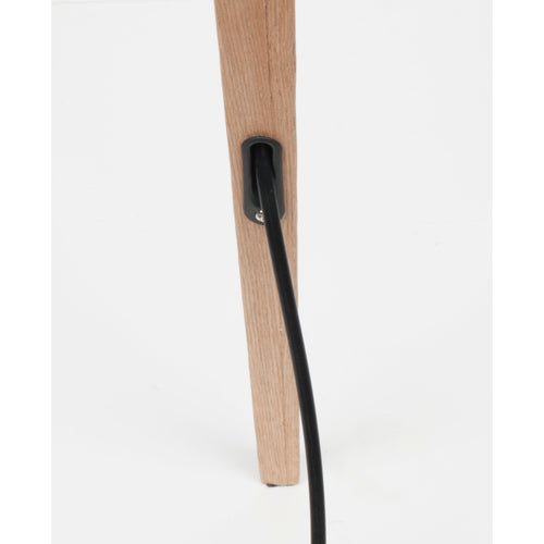 Zuiver Tripod Vloerlamp Met Driepoot Wood Zwart